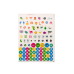 Large Construction Blocks in a Bag Colorful Stickers 12 Pieces