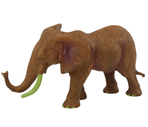 Collectible Figurine African Elephant Safari Brown