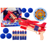 Dart Gun Foam Balls Plane Launcher Shield Set 5in1