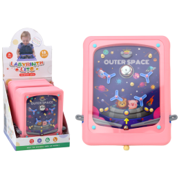 Space Arcade Game Flipper Board Pink