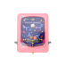 Space Arcade Game Flipper Board Pink