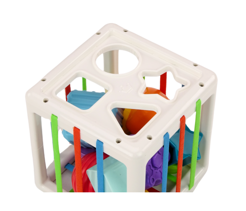 Educational Cube Sorter For Babies, Colorful Blocks