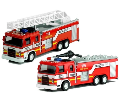 Fire Rescue Truck with Ladder 1:32