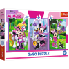 Puzzle - 3x80 - Minnie and friends - Disney Minnie Trefl 34889