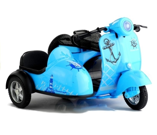 Toy Motorbike 3 Colours Rides Lights Game 1:14