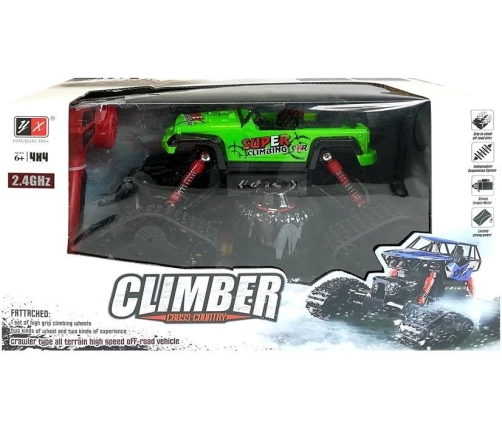 Offroad R/C Jeep Car 4x4 Lime Green