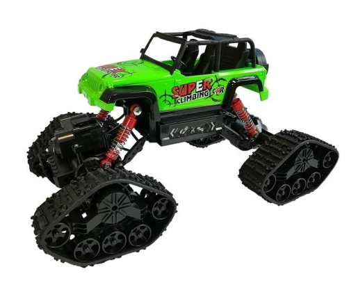 Offroad R/C Jeep Car 4x4 Lime Green