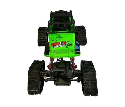 Offroad R/C Jeep Car 4x4 Lime Green