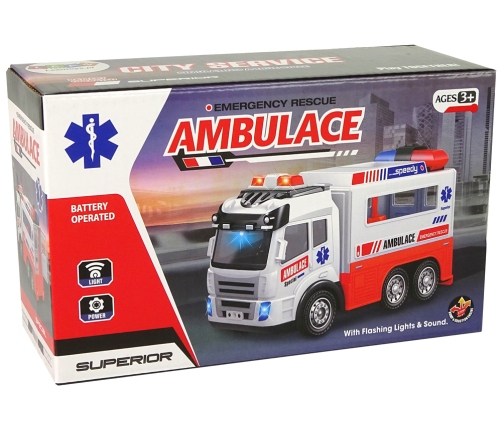 Ambulance Battery Car Lights Sounds