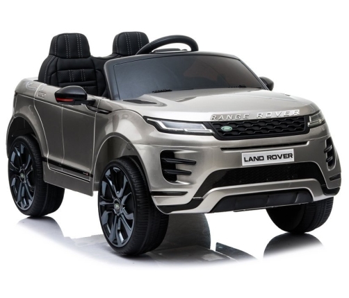 Divvietīgs bērnu elektromobilis Range Rover Evoque Silver Painted