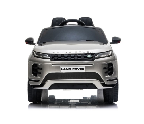 Divvietīgs bērnu elektromobilis Range Rover Evoque Silver Painted