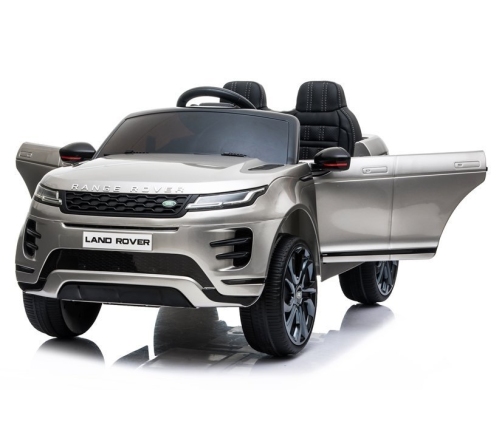 Двухместный детский электромобиль Range Rover Evoque Silver Painted