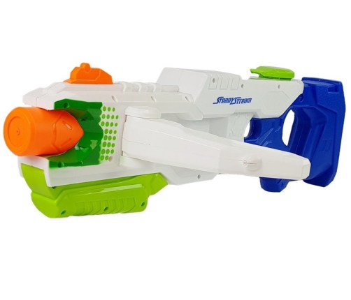 Water Gun Blue - White 1000ml  Fold- Out Sides