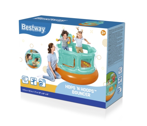 Inflatable Trampoline For Children 152 x 117 cm Bestway 52344