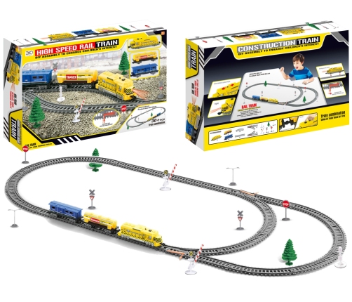 Electric Train + Tracks For Train Fans Two speed trains TRAIN BUILDER