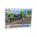 Large Concrete Roller 369 Piece Construction Brick Set