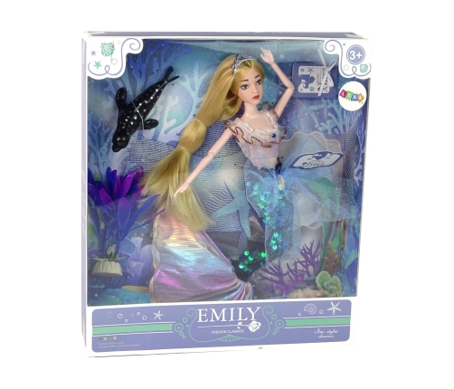 Emily the Mermaid Baby Doll Green Accessories