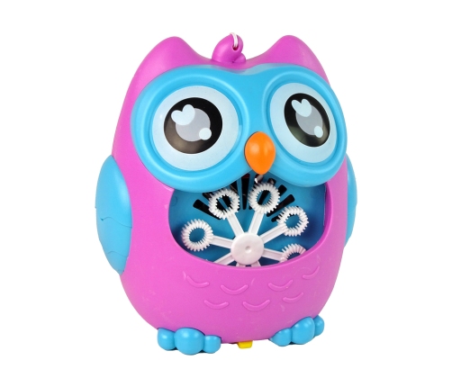 Soap Bubble Machine Owl Sound Pink