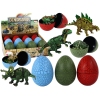 Dinosaur Figurine Egg 3 Colors 9cm