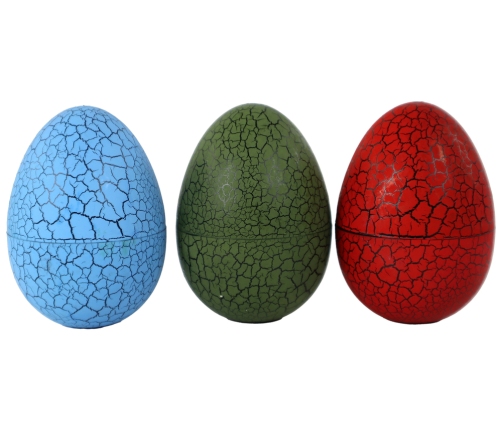 Dinosaur Figurine Egg 3 Colors 9cm