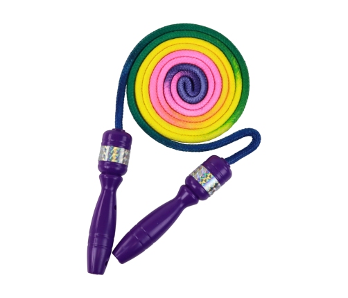 Rainbow Jump Rope Purple Hands Movement Motor Coordination