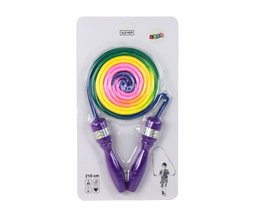 Rainbow Jump Rope Purple Hands Movement Motor Coordination