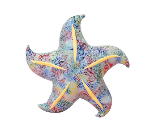 Mascot Plush Starfish Blue Pillow 45 cm