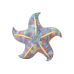 Mascot Plush Starfish Blue Pillow 45 cm