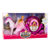 Carriage With Horse Doll Princess Carriage Pink Pegasus Set