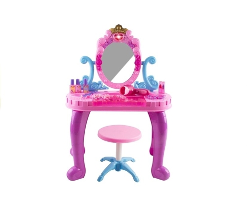 Dressing And Make Up Stand for Princess Mirror Sounds Lights