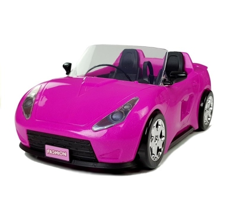 Doll Car Pink Cabriolet 34 cm