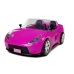 Doll Car Pink Cabriolet 34 cm