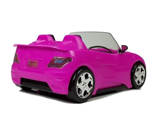 Doll Car Pink Cabriolet 34 cm