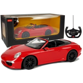 Car R/C Porsche 911 Rastar 1:14 Red