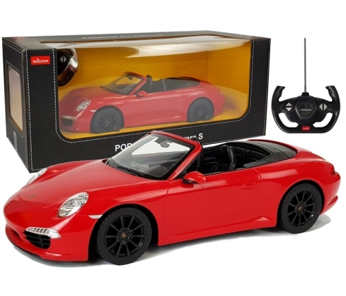 Car R/C Porsche 911 Rastar 1:14 Red