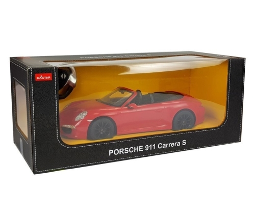 Car R/C Porsche 911 Rastar 1:14 Red