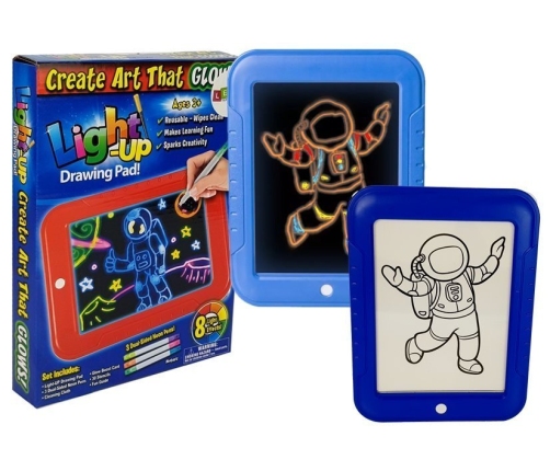 Magiczny Tablet MAGIC PAD LED Znikopis Tablica 3D Świeci Neon