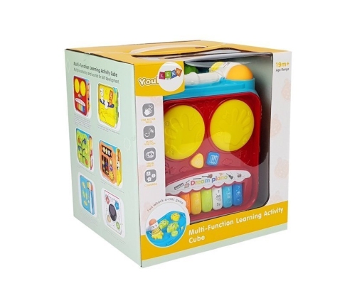 Educational Cube Sorter For Babies Sound Light