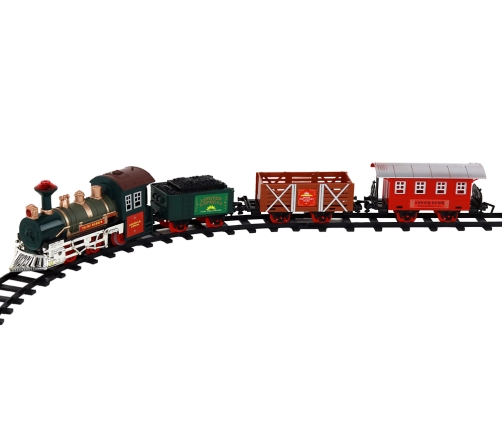 Battery Operated Train Set 4 Wagons Locomotive