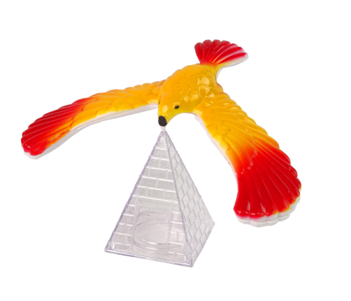 Antigravity Balancing Bird Orange Toy