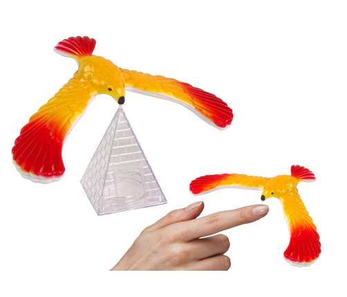 Antigravity Balancing Bird Orange Toy