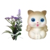 Baby Doll Emily Pigtails Cat Flowers