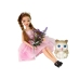 Baby Doll Emily Pigtails Cat Flowers