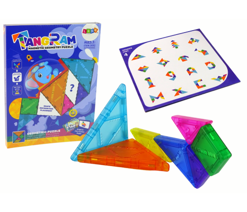 Tangram Puzzle 7 Magnetic Blocks