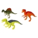 Set of Dinosaur Figures 9 Pieces Colorful