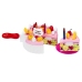 Luxury Fruit Cake Realistic Safe Cutting Sweets Birthday Velcro