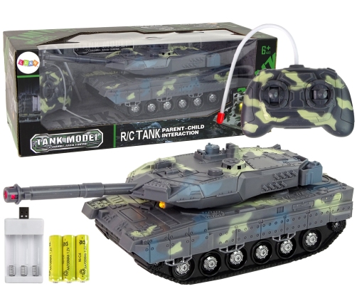 Military Remote Controlled Tank Moro Sound of Shooting