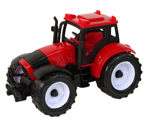 Set of Agricultural Tractors Farm 4 Colorful Pieces