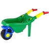 Large Coloured Garden Wheelbarrow Green