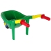 Large Coloured Garden Wheelbarrow Green